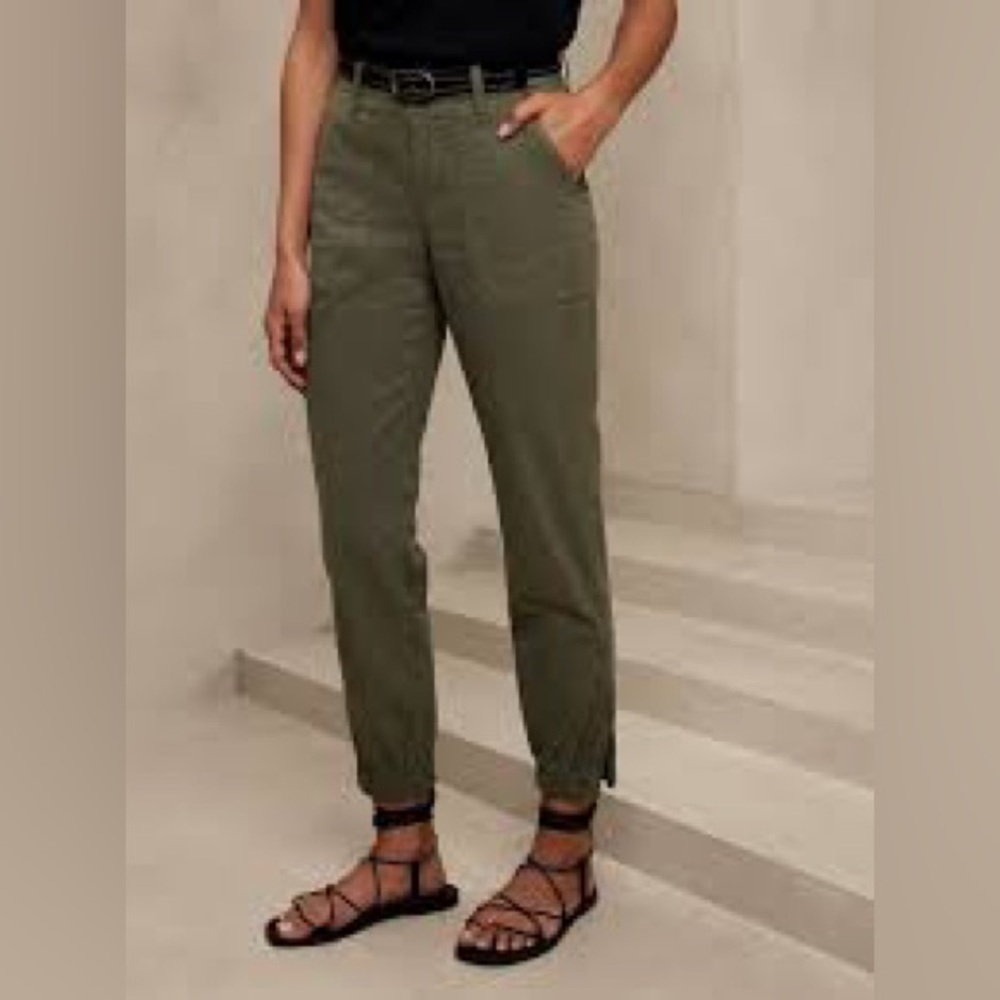 NWT Banana Republic Slim Corduroy Utility Jogger Pants 2